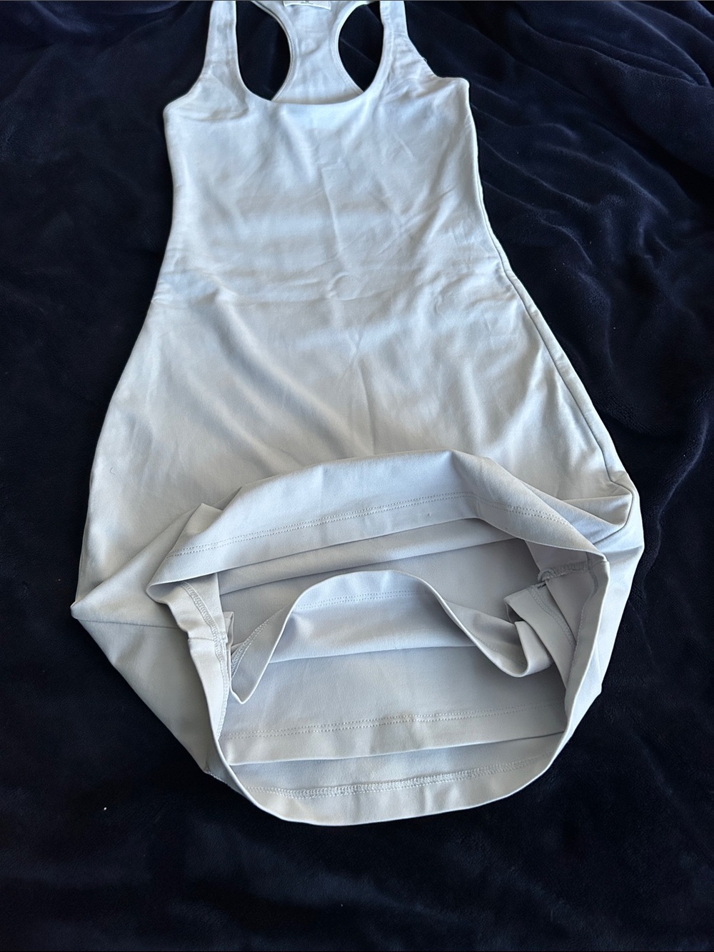 Babaton Contour Ruched Racer Mini Dress Babyblue - Picture 6 of 6